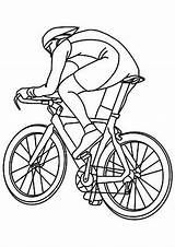 Rowerzysta Cycling Kolorowanka Zawodach Druku Indiaparenting sketch template