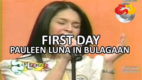 Pauleen Luna S First Day On Eat Bulaga Youtube