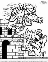Mario Super Coloring Brothers Pages Printable Print Library Creativity Develop Child Fun Help Also Only These But sketch template
