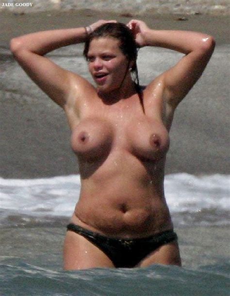 Naked Jade Goody In Big Brother Uk