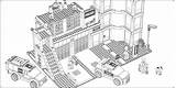 Lego Printablefreecoloring Instituciones Mewarn15 Undercover Firefighter Pinte sketch template