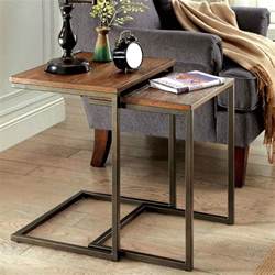 furniture  america zia nesting tables living room tables home
