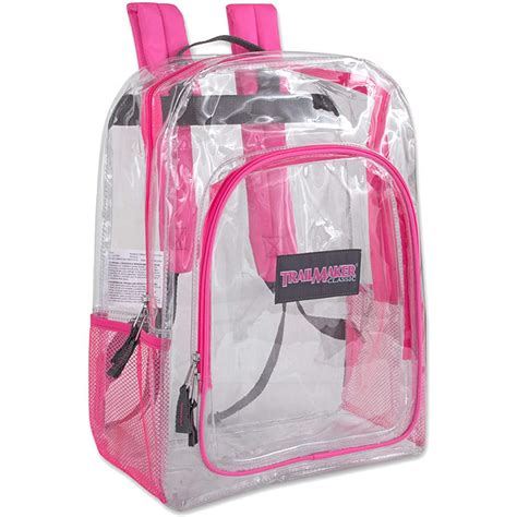 trailmaker  trail maker clear water resistant backpack  padded  support straps unisex