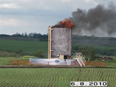 canadian crews douse oil tank fire firehouse