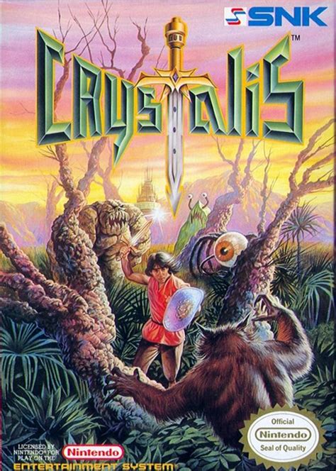 crystalis  nes box cover art mobygames