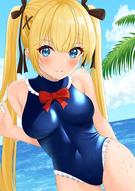 Azur Lane Dead Or Alive Marie Rose Swimsuits Tagme 716571 Yande Re