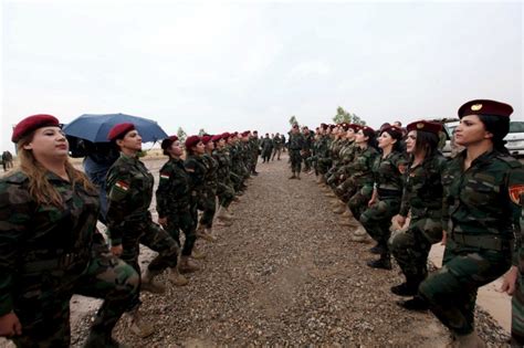 these female kurdish fighters are all set to take on isis