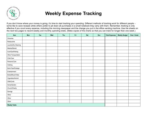 images  printable household expense sheet printable monthly
