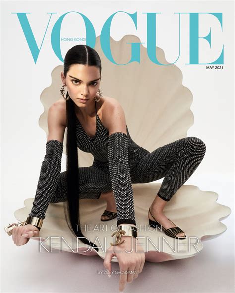 kendall jenner covers vogue hong kong s may 2021 art issue — anne of