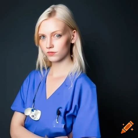 Blonde Nurse On Craiyon