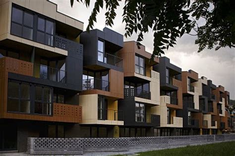 stunning tetris apartments exterior decorating housing pinterest modern architecture