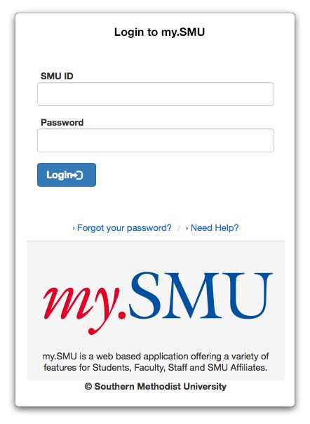 New Logins For My Smu And Employee Smu It Connect