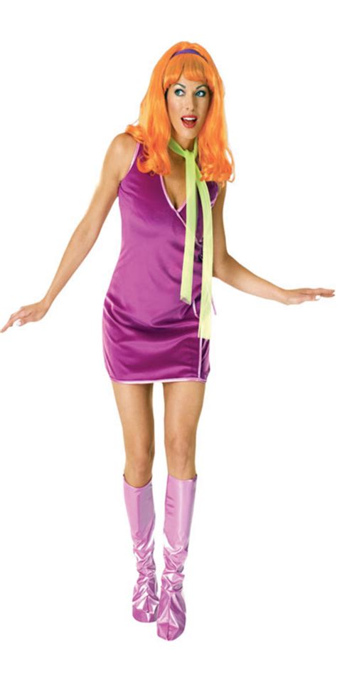 Ladies Licensed Daphne Scooby Doo Fancy Dress Costume