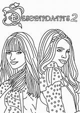 Descendants Evie Colorear Descendientes Cool2bkids Maleficent Coloringpagesonly sketch template