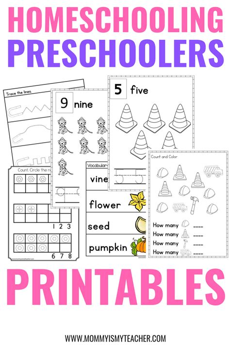 homeschooling preschoolers printables homeschool preschool