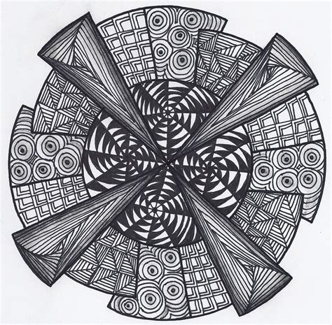 zentanglemandala flickr photo sharing