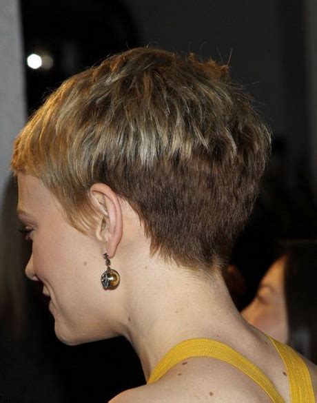 back view of short pixie hairstyles