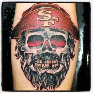 ers badass tattoos tattoos football tattoo