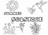Litha Solstice Pagan Wiccan sketch template