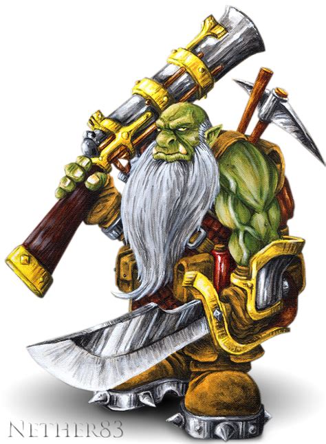 Dwarf Orc By Nether83 On Deviantart
