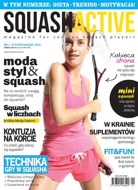 magazyn squash active nr 1 2015 poland squashactive magazinecover