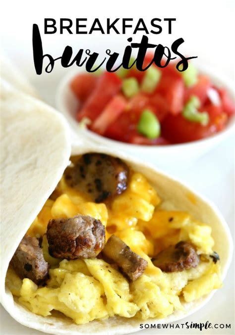 breakfast burrito recipe  simple delicious meal