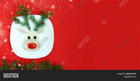 funny christmas menu image photo  trial bigstock