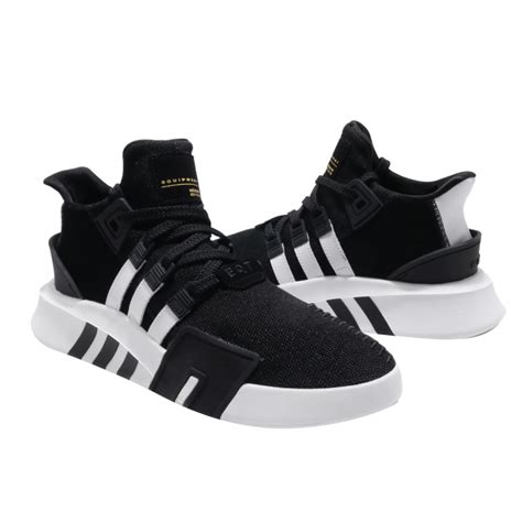 adidas eqt bask adv core black footwear white gold mint  kicksonfirecom