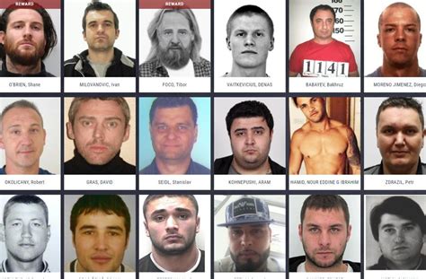 ces criminels en fuite les  recherches par europol le parisien