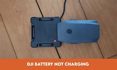 dji battery  charging issue  quick fix tips dronelostcom