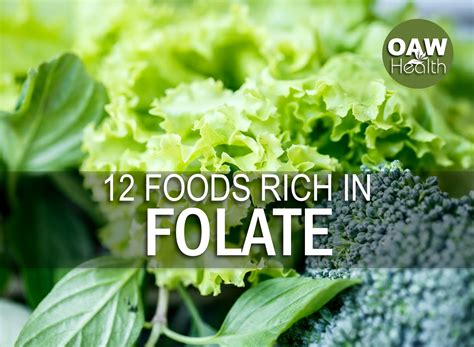 foods rich  folate