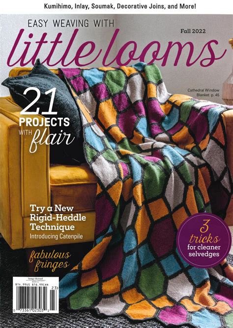 easy weaving   looms fall  weaving magazine halcyon yarn