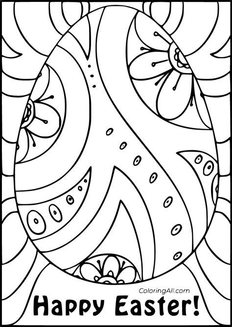 easter card coloring pages   printables coloringall