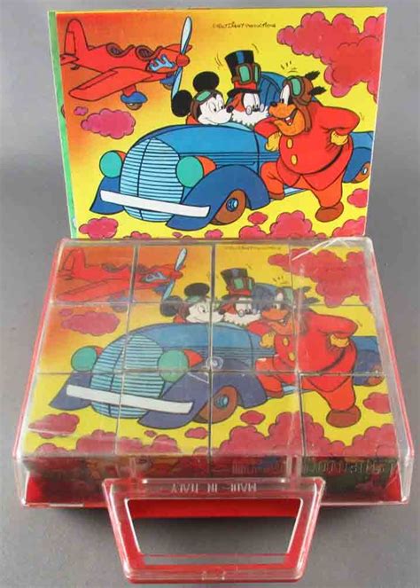 walt disney ideal cubes game scrooge donald  characters