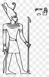 Egypt Horus Pharaoh Ruler Egyptian Hieroglyph sketch template