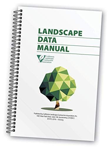 landscape data manual  california landscape contractors https
