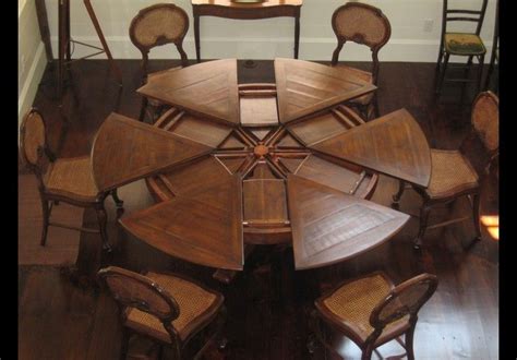 solid walnut jupe dining table   dining room table dining