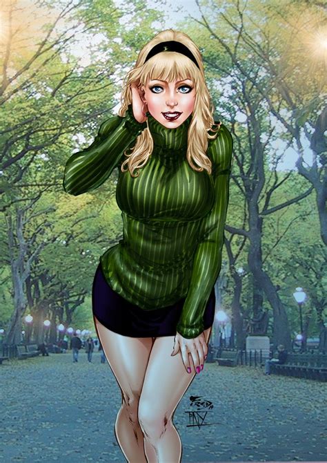 Gwen Stacy By Fred Benes By Tony058 On Deviantart Gwen Stacy Marvel