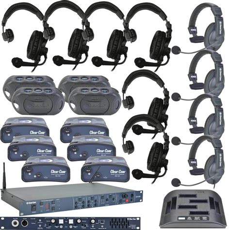clear  intercom system combo wired  wireless bundle