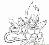 Vegeta Coloring Pages Dragon Ball Goku Printable Bk Color Lineart Dbz Ssgss Getcolorings Vs Drawing Getdrawings Sheets Colorings sketch template