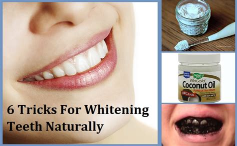 6 tricks for whitening teeth naturally