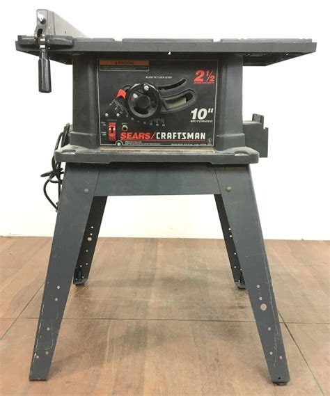 lot sears craftsman   electric table