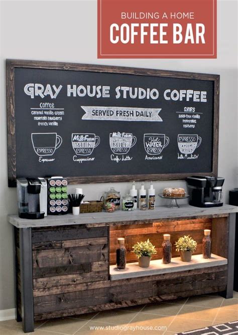 coffee bar ideas  ways  create   coffee station diy coffee bar coffee bar design