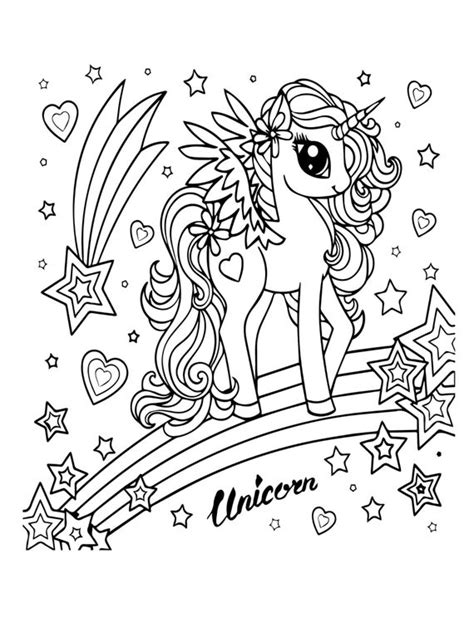 unicorn coloring pages coloring pages fantasy coloring etsy canada