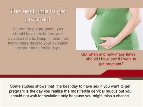 know your ovulation day to get pregnant