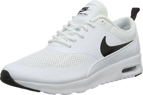 Nike Women’s Air Max Thea Low Top Sneakers Off White White Black 5