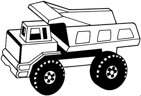 truck toy coloring page  print  color