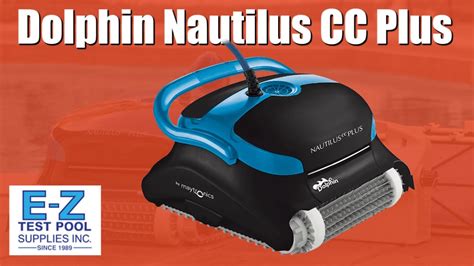 dolphin nautilus cc  robotic pool cleaner youtube