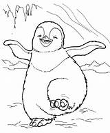 Coloring Penguin Pages Cute Penguins Printable Dancing Winter Drawing Snow Pittsburgh Happy Charming Prince Wonderland Baby Chubby Color Getcolorings Chinstrap sketch template