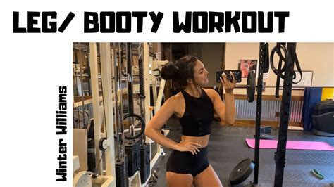 At Home Dumbbell Leg Booty Workout Youtube